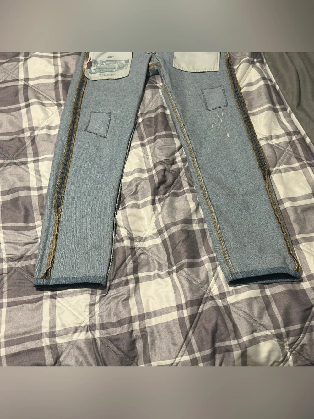 Levi’s Premium 501 ’54 Light Wash Straight Jeans W29